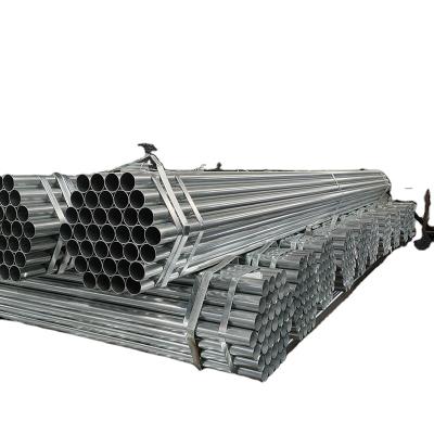 China Structural Pipe Hot-dipped Galvanized EN 10219 Scaffolding Structure Carbon Steel Tube for sale