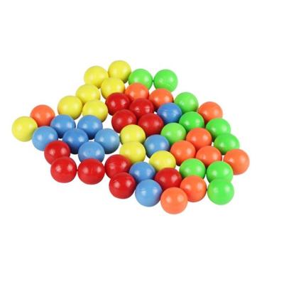 China For Kids Counting and Sorting Kids Counting and Matching Toys Colored Plastic Around Solid Beads for sale