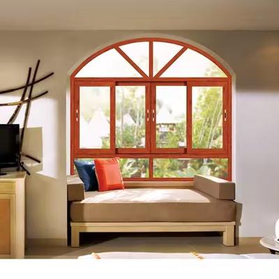 China Heat Insulation Inward Opening Window , Horizontal Opening Aluminium Fold Window for sale