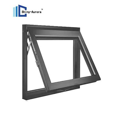 Chine Home Office Vertical Aluminium Swing Window Taille personnalisée à vendre