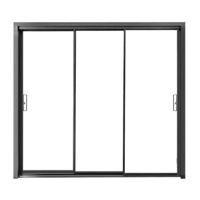 Chine Porte pliante en verre en aluminium insonorisé Porte pliante en aluminium pour chambre sur mesure Porte coulissante à vendre