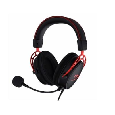 China Headband HyperX Cloud Alpha 3.5mm Connector Circumaural Gaming Headset for sale