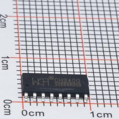 China CH340C Integrated Serial IC Chip Crystal Oscillator SOP16 Correction Original USB To New In Stock CH340C for sale