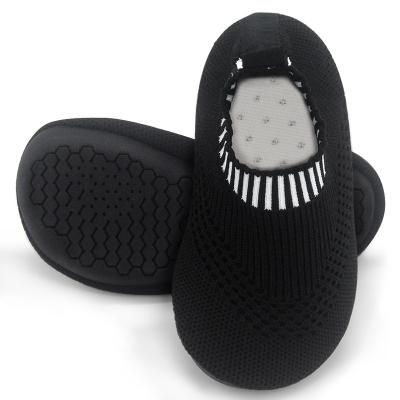 China 2020 House Factory Direct Selling Children Bump Shoes Non Slip Sole Soft Toe To Protect To Crochet Patterns Boys Girls Upper Baby Sports Shoes for sale