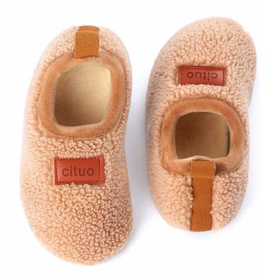 China Other hot sale toddler winther berber fleece kids casual shoes girls high quality wholesale fashion shoes for sale