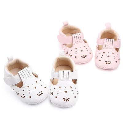 China Fashion Trend Wholesale Toddler Baby Ballet T-Bar Dress Girl Sandal Leather Shoes for sale