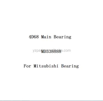 China For Mitsubishi MD338888 For Mitsubishi 4D68 Crankshaft Main Ratio Connecting Rod Head Bearing MD338888 New OEM MD338888 Auto Parts for sale