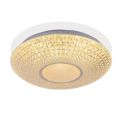 China Surface Mounted Modern Light Color Dimmable Remote Control Bedroom LED Ceiling Light for sale