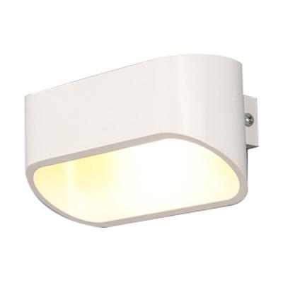 China European Decoration 3w 220v 4000k Color Temperature Hotel White Aluminum Indoor Bedside Led Wall Lamp for sale