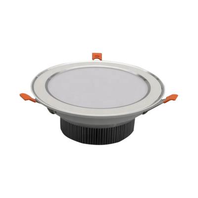 China Guzhen Residential Fire Rated 6 Inch 30 Watt Camera Led Trimless Downlight With Drive for sale