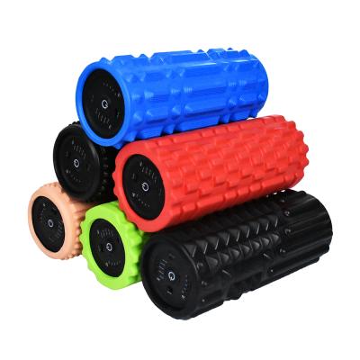 China OEM/ODM Eco-friendly Radio Rechargeable Electric Yoga Massage Vibrating Ball, Vibrating Muscle Deep Tissue Foam Roller for sale