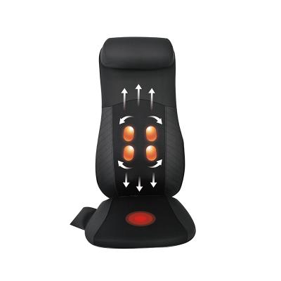 China Portable High End Material Portable Shiatsu Rolling Back Massage Cushion for sale