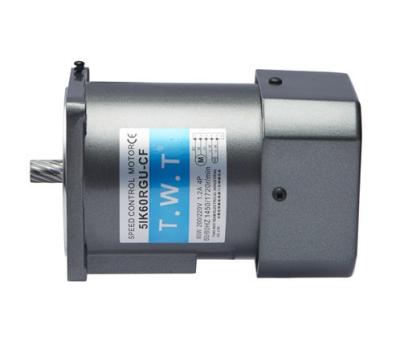 China High Torque 220v Gear Reducers Electric Motor AC Induction Motor Single Phase Totally Enclosed Three Phase AC Motor for sale