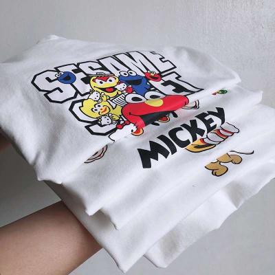 China New 2020 summer QUICK DRY children's T-shirt cartoon printing kids fashion shirt cotton for sale