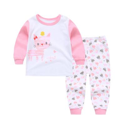 China Casual Boutique Cartoon Print Baby Clothes Sets Unisex Children Clothing Sets Boys for sale