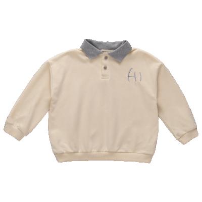 China Anti-wrinkle kids clothes for long turndown sleevegarments knitted baby hoodies for sale