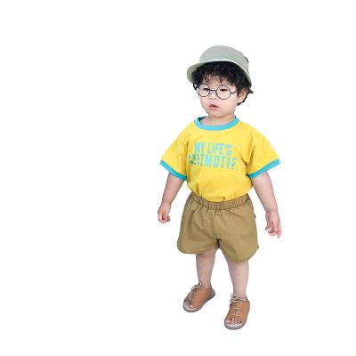 China 2020 Anti-wrinkle Kids Clothing For Summer Kids Cotton Solid Casual Shorts Pants for sale