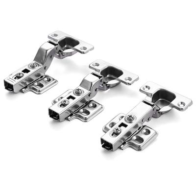 China Aluminum Alloy Modern Adjustable Hinge Clip On Hydraulic Soft Narrow Furniture Accessories Sideboard Hinge Repair Bolt for sale