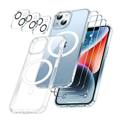 China Shockproof 9 In 1 Set Tempered Glass Set Fashion Phone Case And Lens Protector For iPhone 12 Series Mobile Phone Back for sale