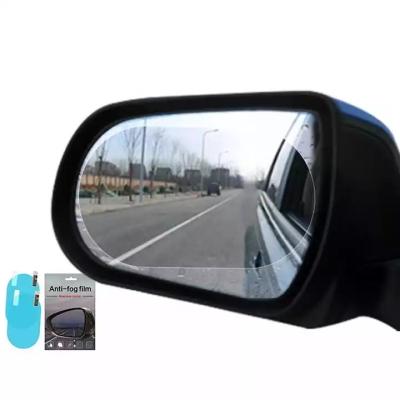 China Car Anti Fog Film Anti Rain Film For Clear Film Haze Rear View Mirror Anti Rain Clear Waterproof Screen Protector for sale