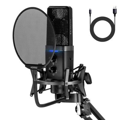 China USB Microphone Yanmai Music Microphone Desk Stand Radio Microphone MIC for youtube for sale