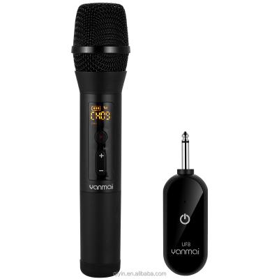 China UF8 Handheld Professional UHF Radio Handheld Karaoke Microphone Portable Handheld Microphone for Home Party KTV for sale