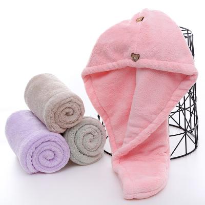 China Luma Twist Microfiber Hair Towel Wrap Compressed Hair Turban Towel for Women and Men for sale