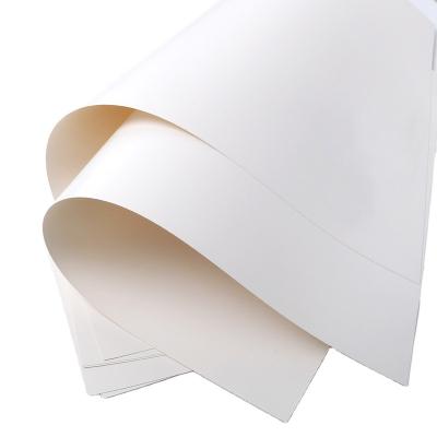 China 250gsm-400gsm anticurl 787*1092mm customized one side coated ivory paper for sale