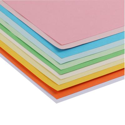 China Cheap Kids Craft 100pcs 70GSM Paper Colorful A4 Copy Paper For Printing Or Writing for sale