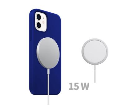 China 2021 Wireless Adsorption Strong New Products Magnetic Charger For iPhone 12 Mini Pro Max Magnetic Adsorp 15W Fast Wireless Charging for sale