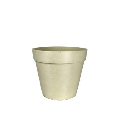 China Durable Simple Material Style Multi Sizes Plastic Planter Pots With Low Weight Flower Container for sale