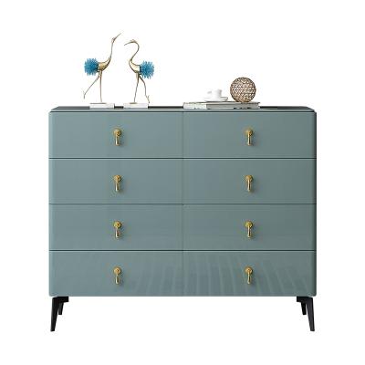 China Large Capacity (Size) Memory Painting Prodcess Metal Handle Adjustable Metal Foot Drawer Chest Cabinet For Bed Room Living Dining Use for sale