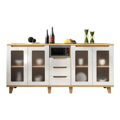 China Large Credenza Buffet Cabinet Table (Height) Adjustable Luxury Modern Furniture for sale