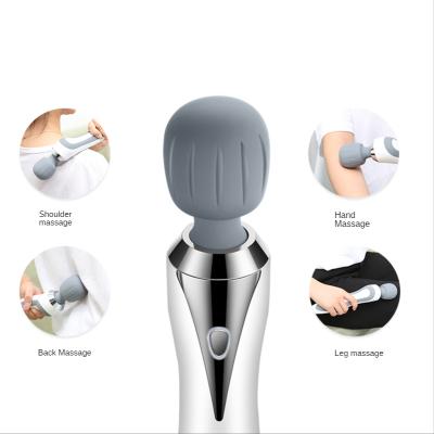 China Mini Handheld Vibration Multifunctional Electric Whole Body Massage Stick Low Noise for sale