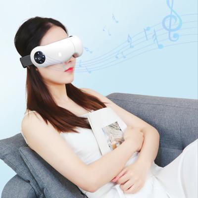 China EYE Air Pressure Eye Therapy Heating Massager, Rechargeable Wireless Music Electric Eye Massager for sale