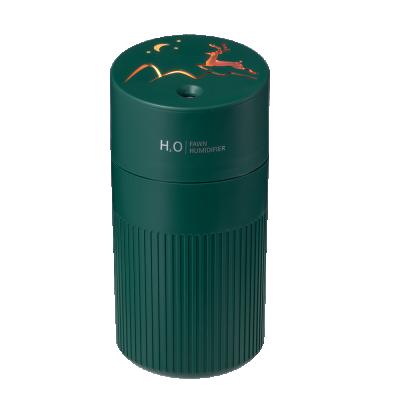 China Plug-in Portable Type-c Deer Fawn Air Mist Humidifier Without USB Style 420ml Rechargeable Battery for sale