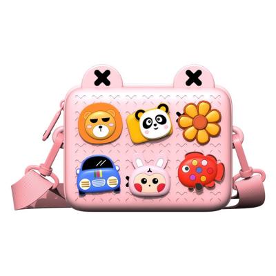 China Waterproof Collage Kids Tide Satchel Unique Creative Free School Bags Small Cross - Body Bag for sale