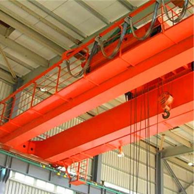 China Bridge Crane 10ton 25ton 30ton 35ton 40ton 50ton Motorized Box Modular Double Bridge Overhead Crane for sale