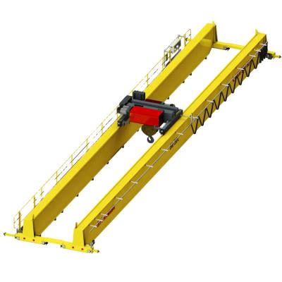 China Bridge Crane New Design Top Running Double Girder Overhead Bridge Crane for sale