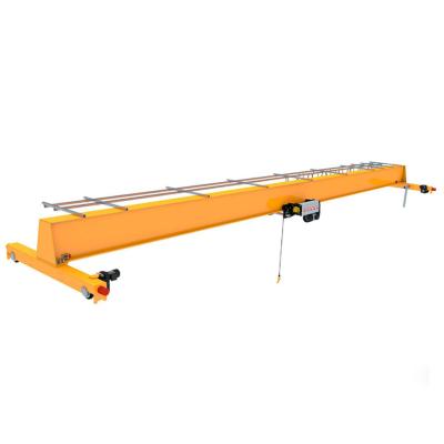 China Bridge Crane 5t High Quality Single Girder Wire Rope Overhead Electric Crane Design for sale