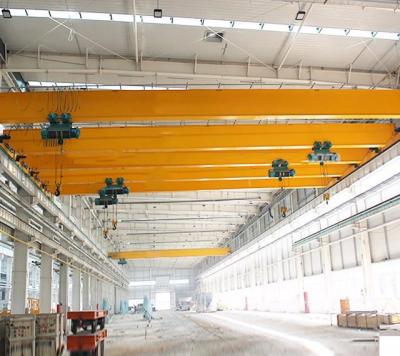 China Bridge Crane Outdoor Monorail Electric 1 2 3 5 10 15 20 Ton Single Girder Overhead Bridge Crane Travel Price for sale