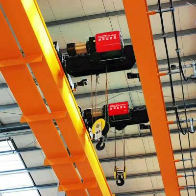 China Bridge Crane 10t 20t 25t 50t Double Girder OHC Overhead Bridge Traveling Crane for sale