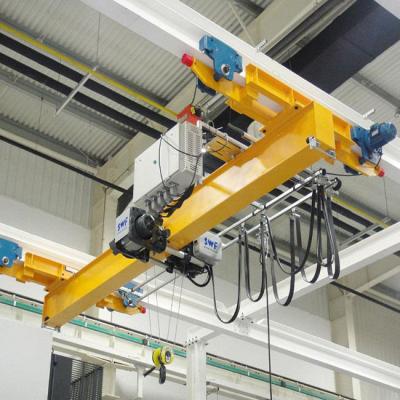 China Bridge Crane LX Type Under Hitch 3 Ton 5 Ton 6 Ton 7 Ton 10 Ton 15 Ton Crane Monorail Suspension Overhead Bridge Crane for sale