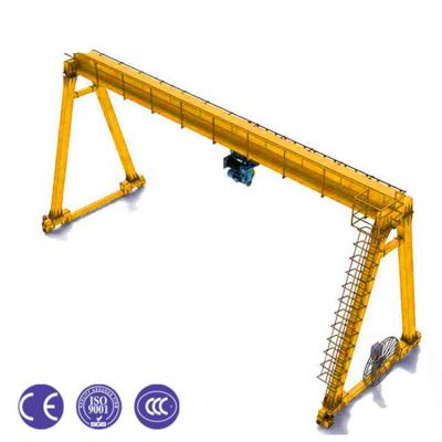 China Gantry Crane Gantry Crane Price 5 ton 10 ton 20 ton single girder 50m with monorail crane for indoor and outdoor use for sale