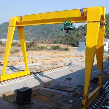 China Gantry Crane Harga Outdoor 3t 8m and 10t 5t MH Electric Moving Single Girder Gantry Crane for sale