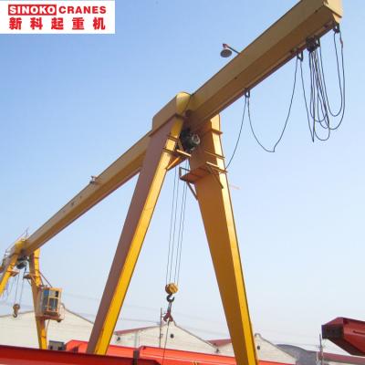 China Gantry Crane Large Span 5 Ton 16 Cantilever Gantry Crane Gantry Crane For Sale Lift 32 Ton Single Girder Rail Mounted Electric Crane for sale