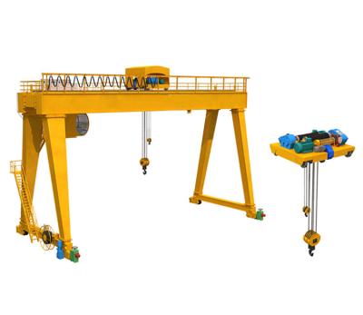 China Gantry Crane Customized Design 20 Ton 30 Ton 40 Ton Double Gantry Crane With Winch Hoist Beam 60 Ton for sale