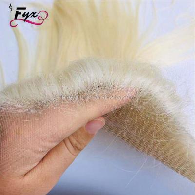 China Straight hd lace frontal 13*6 13*4 HD Lace Frontal Blonde Thin Swiss 613 Transparent Lace Bandeau for sale