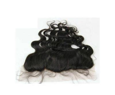 China 2020 Style New Arrival Peruvian Human Hair Weave Free Frontal Closures Bleached Knot Lace Headband for sale