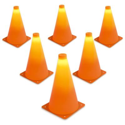 China iRctoy Steady Outdoor Sports Training Traffic Cone Sports Football Training LED Light Glow Cones Markers for sale